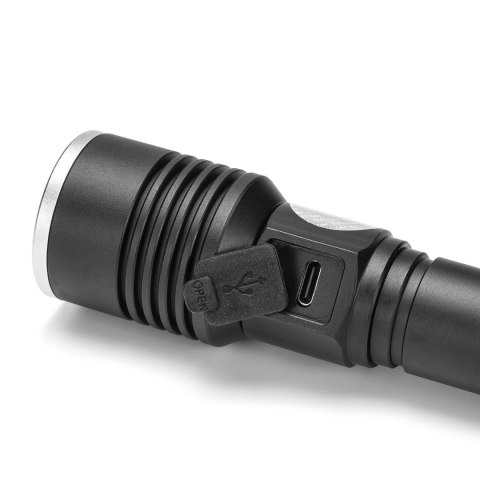 MONTIS TAKTYCZNA RĘCZNA LATARKA AKUMULATOROWA LED ZOOM. MT158