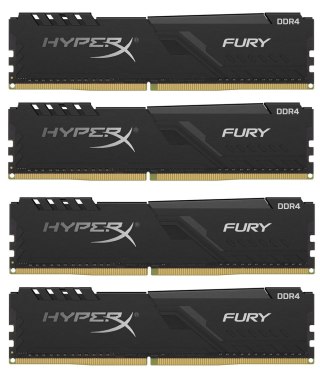 KINGSTON HyperX FURY DDR4 4x16GB 2666MHz Black