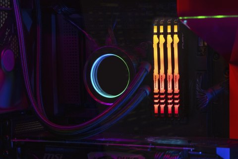 Zestaw pamięci Kingston HyperX FURY RGB HX426C16FB3AK4/32 (DDR4 DIMM; 4 x 8 GB; 2666 MHz; CL16)