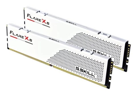 G.SKILL FLARE X5 AMD DDR5 2X32GB 6000MHZ CL36-36 EXPO WHITE F5-6000J3636F32GX2-FX5W