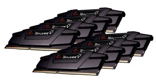 G.SKILL RIPJAWSV DDR4 256GB 8X32GB 3200MHZ CL14 XMP2 F4-3200C14Q2-256GVK