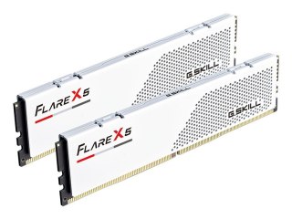 G.SKILL FLARE X5 AMD DDR5 2X32GB 6000MHZ CL28 EXPO WHITE F5-6000J2836G32GX2-FX5W