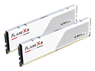 G.SKILL FLARE X5 AMD DDR5 2X32GB 6000MHZ CL30 EXPO WHITE F5-6000J3040G32GX2-FX5W