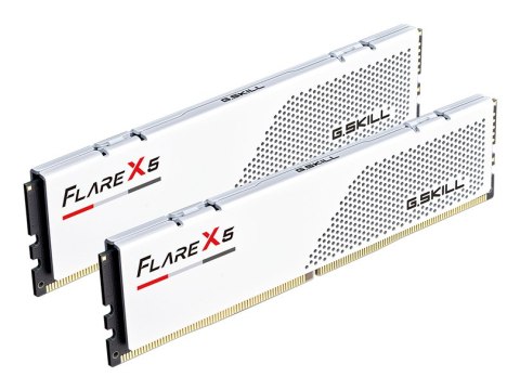 G.SKILL FLARE X5 AMD DDR5 2X32GB 6000MHZ CL30 EXPO WHITE F5-6000J3040G32GX2-FX5W