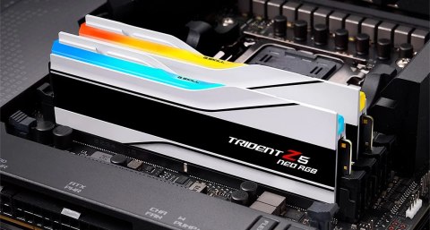 G.SKILL TRIDENT NEO AMD RGB DDR5 2X32GB 6000MHZ CL30 WHITE F5-6000J3040G32GX2-TZ5NRW