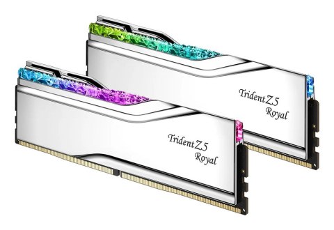 G.SKILL TRIDENT Z5 ROYAL RGB DDR5 2X48GB 6000MHZ CL30 SILVER F5-6000J3036F48GX2-TR5S