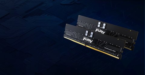 KINGSTON DDR5 128GB 6400MT/s CL32 DIMM (Kit of 4) FURY Renegade