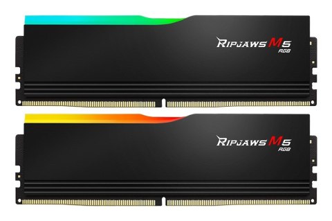 G.SKILL RIPJAWS M5 RGB DDR5 2X48GB 6000MHZ CL30-36 BLACK F5-6000J3036F48GX2-RM5RK