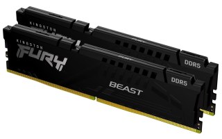 KINGSTON DDR5 64GB 6000MT/s CL36 DIMM KITx2 FURY Beast Black
