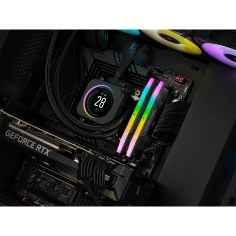 Pamięć Corsair Vengeance RGB, DDR5, 96 GB, 6000MHz, CL30