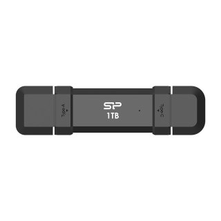 SSD Silicon Power DS72 1TB USB-A USB-C Black