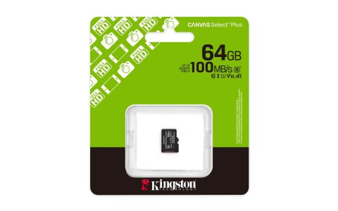 KINGSTON microSDXC 64GB Canvas Select Plus Gen3