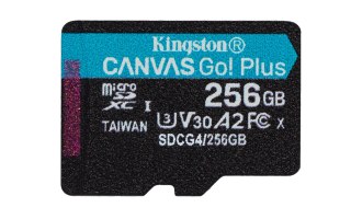 KINGSTON microSDXC Canvas Go Plus 256GB + Adapter