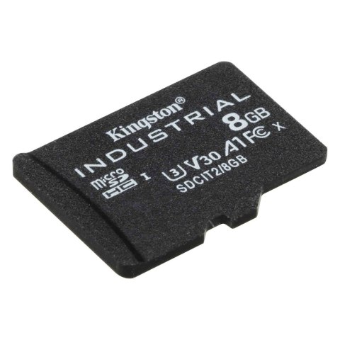 KINGSTON microSDHC 8GB Industrial C10 A1 pSLC Card