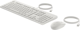 Klawiatura + mysz HP 225 Wired Mouse and Keyboard Combo White 86J24AA