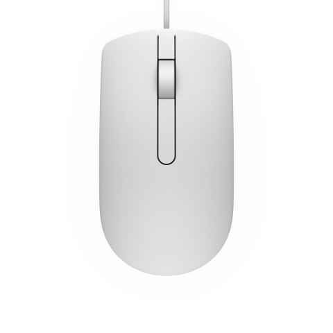 Mysz przewodowa Dell MS116 1000dpi biała