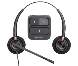 Słuchawki Poly EncorePro HW520 Binaural Wired Headset, USB-A, Black