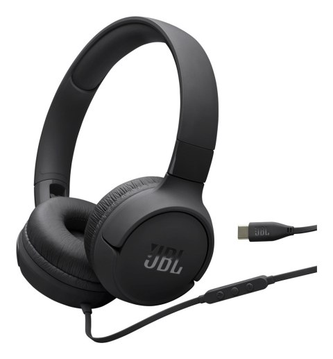 Słuchawki nauszne JBL Tune520C USB-C Black
