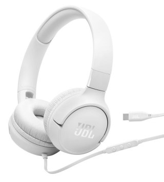 Słuchawki nauszne JBL Tune520C USB-C White