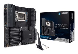 ASUS PRO WS WRX80E-SAGE SE WIFI AMD WRX80 Threadripper PRO, Intel I211-AT 2x2.5 Gb LAN, USB 3.2 Gen 2x2 Type-C port, 7 x PCIe 4.