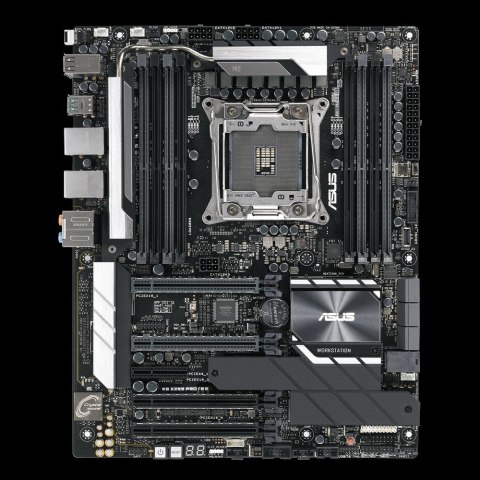 ASUS WS X299 PRO/SE, 1x Socket 2066 Core, Intel X299, 8x DIMM DDR4 4200(O.C.)/2933 Non-ECC, ASPEED AST2500 64MB, 5x PCIe 3.0, NV