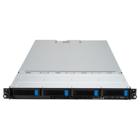 Platforma Asus Rack (1U) RS501A-E12-RS4 AMD Epyc 9005/9004 (4x NVMe/SATA HS, 2xM.2, 2x1Gbe, IPMI, 1+1 1600W )