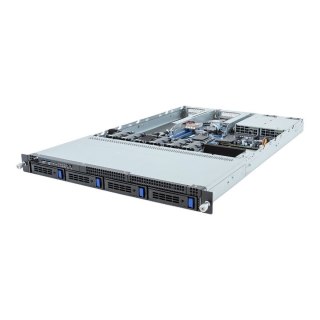 Platforma Gigabyte Rack (1U) R133-C13-AAB1 AMD Epyc 4004/Ryzen 7000 (4x 3,5" SATA HS, 1xM.2, 2x1Gbe, IPMI, 1+1 800W)