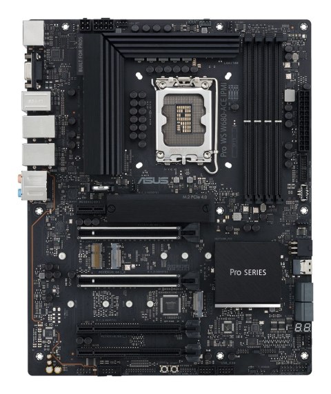 Płyta ASUS Pro WS W680-ACE W680 (LGA 1700) ATX motherboard, 2x PCIe 5.0, 3x PCIe 4.0, 3x PCIe 4.0 M.2 slots, 2x USB 3.2 Gen 2, 4