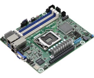 Płyta główna ASRock E3C256D4ID-2T 1x LGA1200 Intel Xeon E-23XX C256 (4xDIMM, SATA, 2xM.2, 2x10GbE, IPMI)