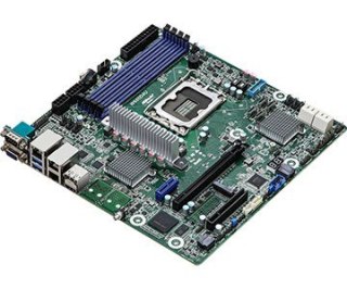Płyta główna ASRock W680D4U 1x LGA1700 Intel Core 12/13gen W680 (4xDIMM, SATA, 1xM.2, 2x1GbE, IPMI)