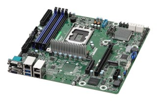 Płyta główna AsRock EC266D4U 1x LGA1700 Intel Xeon E-2400 C266 (4x DIMM, 8x SATA, 4xOCiLink, 1xM.2, 2x1Gbe, IPMI, mATX)