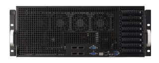 ASUS Rack 4U ESC8000G4/2200W(2+1) Intel C621 2x LGA 3647 205W 24xDDR4 2933/2666 8x2.5" SATA/SAS*+2NVME - Intel i350 1Gb x2 8 Dou