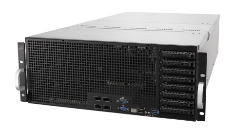 ASUS Rack 4U ESC8000G4/2200W(2+1) Intel C621 2x LGA 3647 205W 24xDDR4 2933/2666 8x2.5" SATA/SAS*+2NVME - Intel i350 1Gb x2 8 Dou