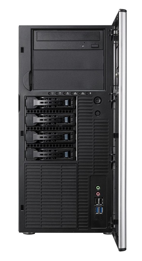 ASUS Tower 5U TS300-E10-PS4(550W )Intel C246 1x LGA 1151 95W 4xDDR4 2666/2400 4x3.5" SATA/SAS* Intel i210 1Gb x4 PSUx1 550W 80+ 