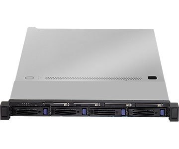 Platforma ASRock Rack (1U) AMD Epyc 7003 (4xSFF, 4xLFF, 2x10GbE, Red. PSU, IPMI)