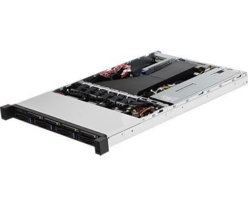 Platforma ASRock Rack (1U) AMD Epyc 7003 (4xSFF, 4xLFF, 2x10GbE, Red. PSU, IPMI)
