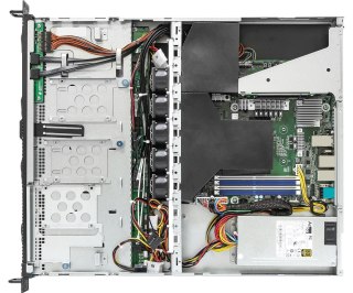 Platforma ASRock Rack (1U) AMD Ryzen (4xLFF, 2x10GbE, 2xGbE, Fixed PSU, IPMI)