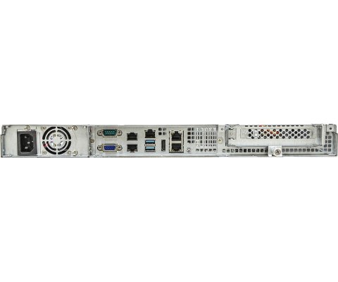 Platforma ASRock Rack (1U) AMD Ryzen (4xLFF, 2x10GbE, 2xGbE, Fixed PSU, IPMI)