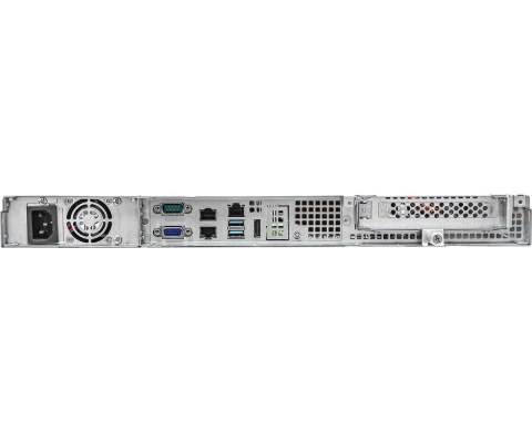 Platforma ASRock Rack (1U) AMD Ryzen (4xLFF, 2xGbE, Fixed PSU, IPMI)