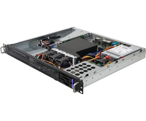 Platforma ASRock Rack (1U) AMD Ryzen 7000 (2xSFF, 2xGbE, Fixed PSU, IPMI)