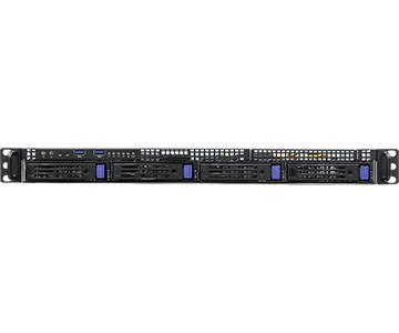 Platforma ASRock Rack (1U) AMD Ryzen 7000 (4xLFF, 2xGbE, 2x10GbE, Fixed PSU, IPMI)