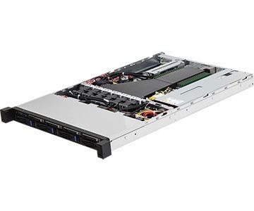 Platforma ASRock Rack (1U) Intel Scalable 3gen (4xSFF, 4xLFF, 2x10GbE, Red. PSU, IPMI)