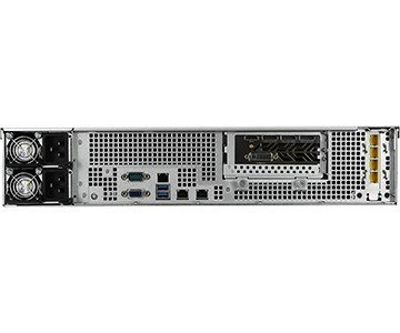 Platforma ASRock Rack (2U) AMD Epyc 7000 (5xSFF, 2x10GbE, Red. PSU, IPMI)