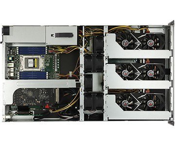 Platforma ASRock Rack (2U) AMD Epyc 7000 (5xSFF, 2x10GbE, Red. PSU, IPMI)