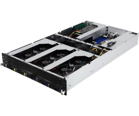 Platforma ASRock Rack (2U) AMD Epyc 7000 (5xSFF, 2xGbE, Red. PSU, IPMI)