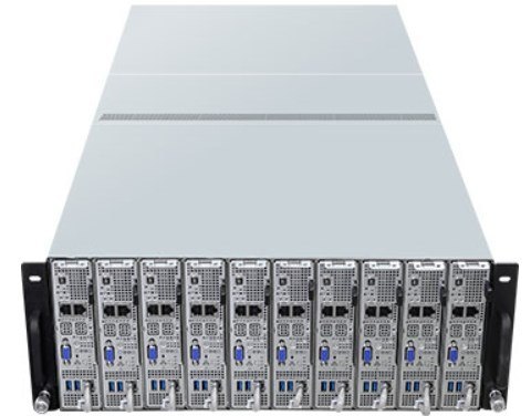 Platforma ASRock Rack (4U) AMD Ryzen 5000 (Int. drive bays, 2x10GbE, Red. PSU, IPMI)