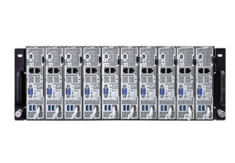 Platforma ASRock Rack (4U) AMD Ryzen 5000 (Int. drive bays, 2x10GbE, Red. PSU, IPMI)