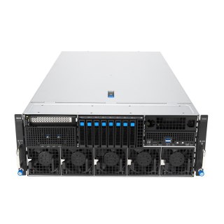 Platforma Asus Rack (4U) ESC8000A-E13P AMD EPYC 9005 (8xNVMe, 2xM.2, 2x10Gbe, IPMI, 3200W)