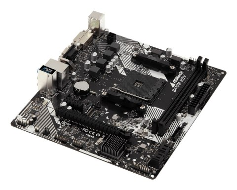 Płyta główna Asrock B450M-HDV R4.0 (AM4; 2x DDR4 DIMM; Micro ATX)