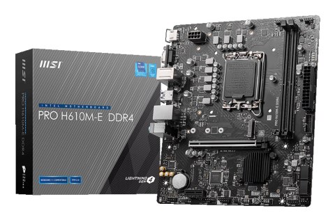Płyta główna MSI PRO H610M-E DDR4